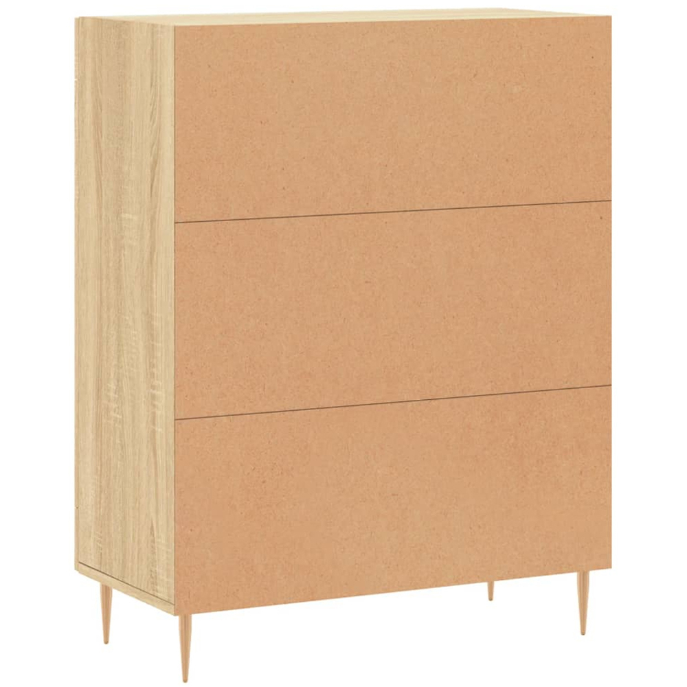 vidaXL 2 Door Sonoma Oak Sideboard Image 8