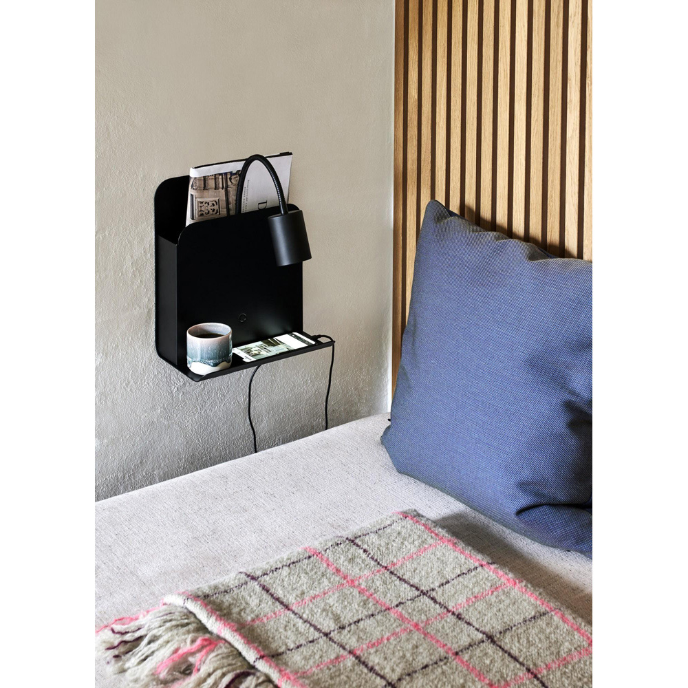 Nordlux Roomi Black Wall Light Image 2