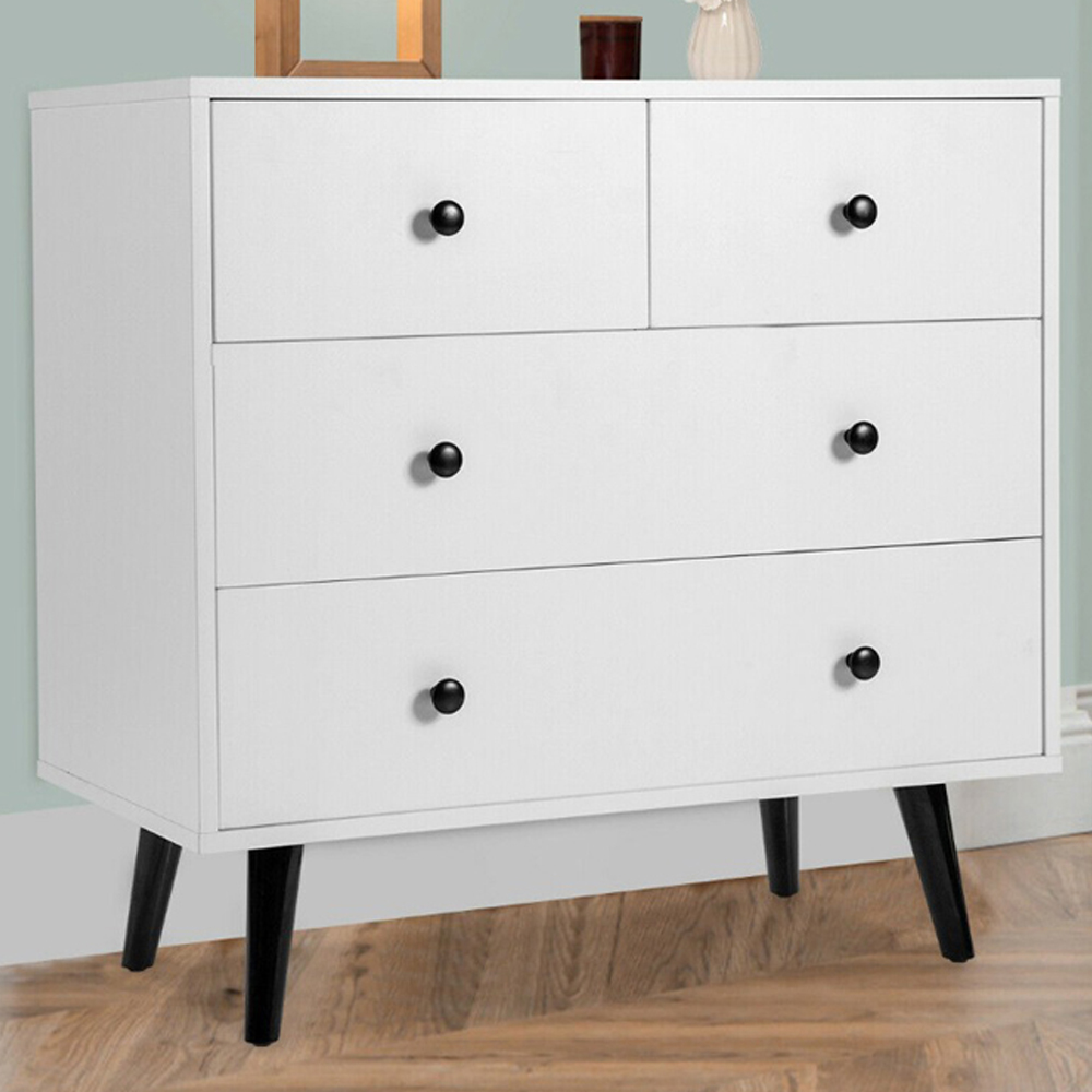 Costway 4 Drawer Chest of Drawers Wilko