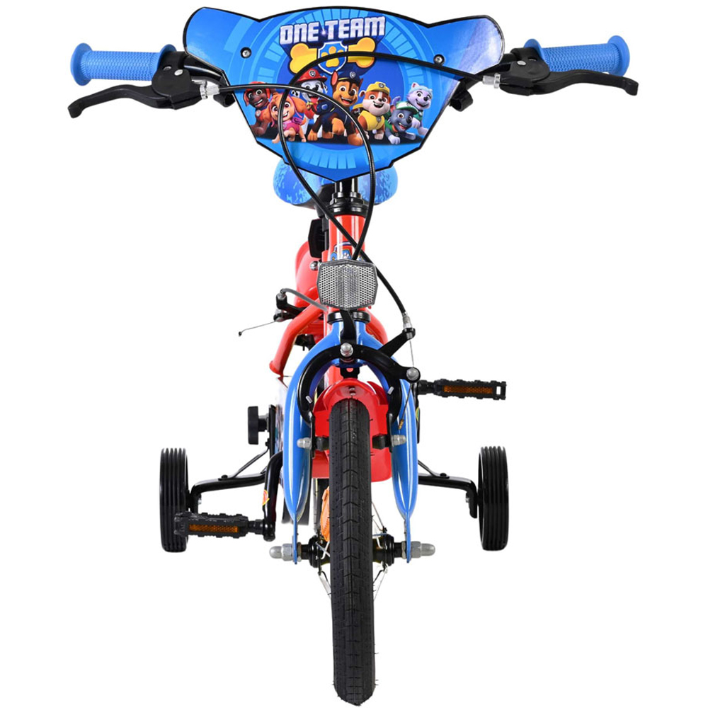 Volare Paw Patrol Core Kids 12 inch Multicolour Bike with Stabilisers Image 3