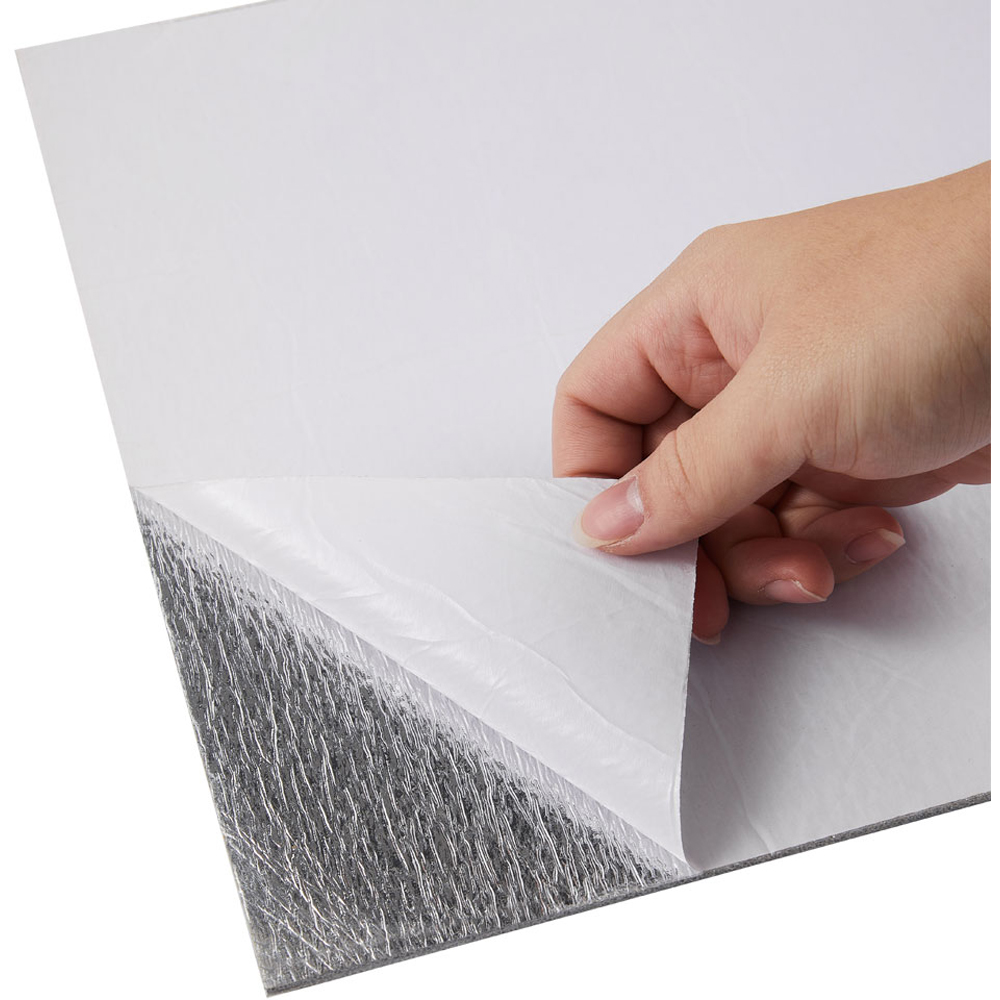 Living and Home Marble Patterned Cream White PVC Self Adhesive Wall Sticker 10 Pack Image 8