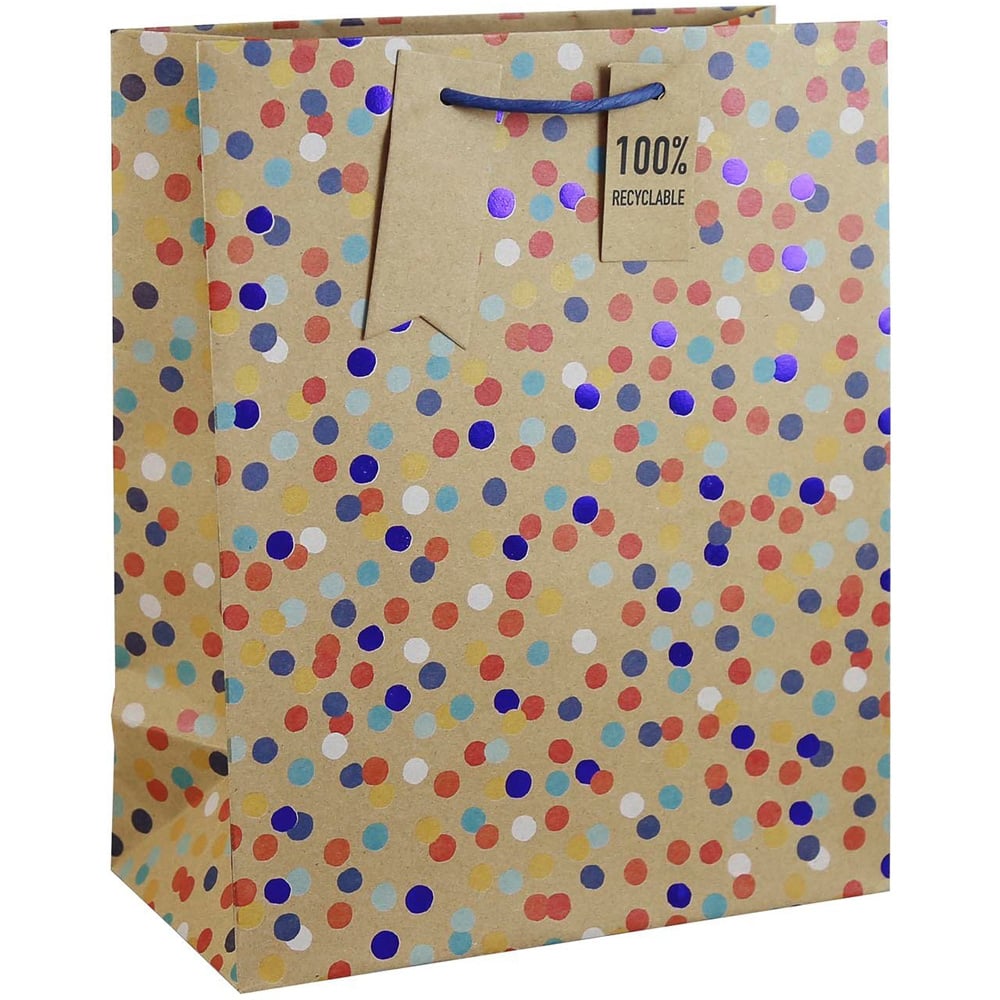 Spots Kraft Bag Image