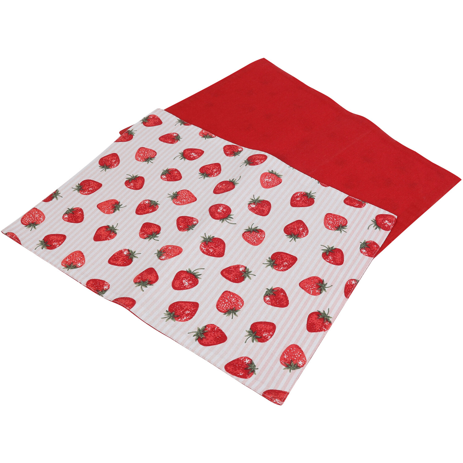 Pack of 2 Strawberry Placemats - Red Image 3