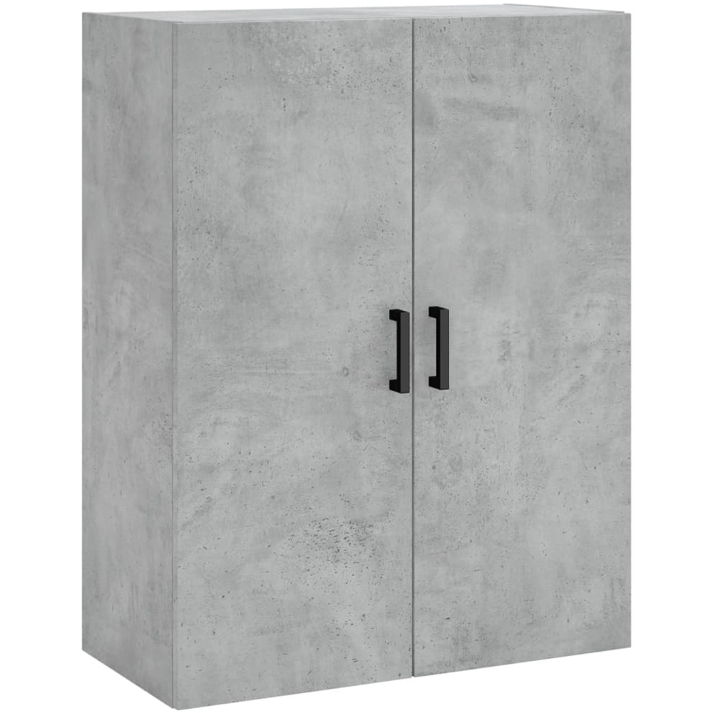 vidaXL 3 Door 3 Drawer Concrete Grey Highboard Image 5