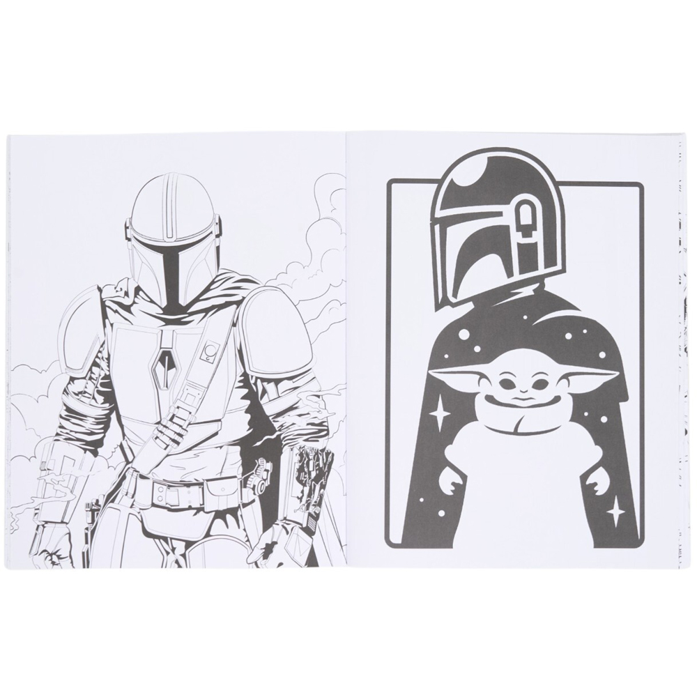 Star Wars The Mandalorian Colouring Book Image 2