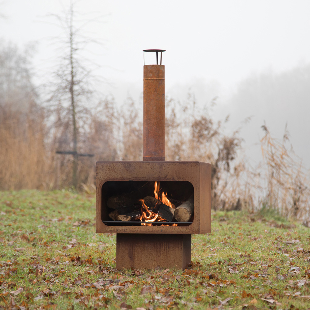 RedFire Rustic Jersey Fireplace XL Image 8