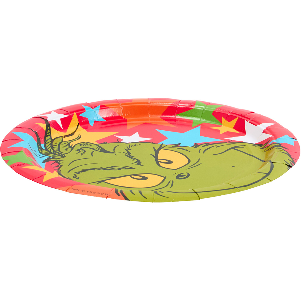 Pack of 10 Grinch Plates Image 5