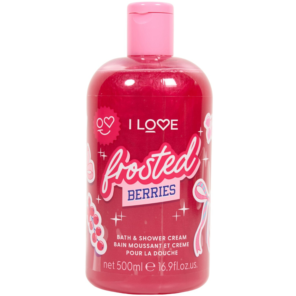 I Love Shower Gel Frosted Berries Image 1