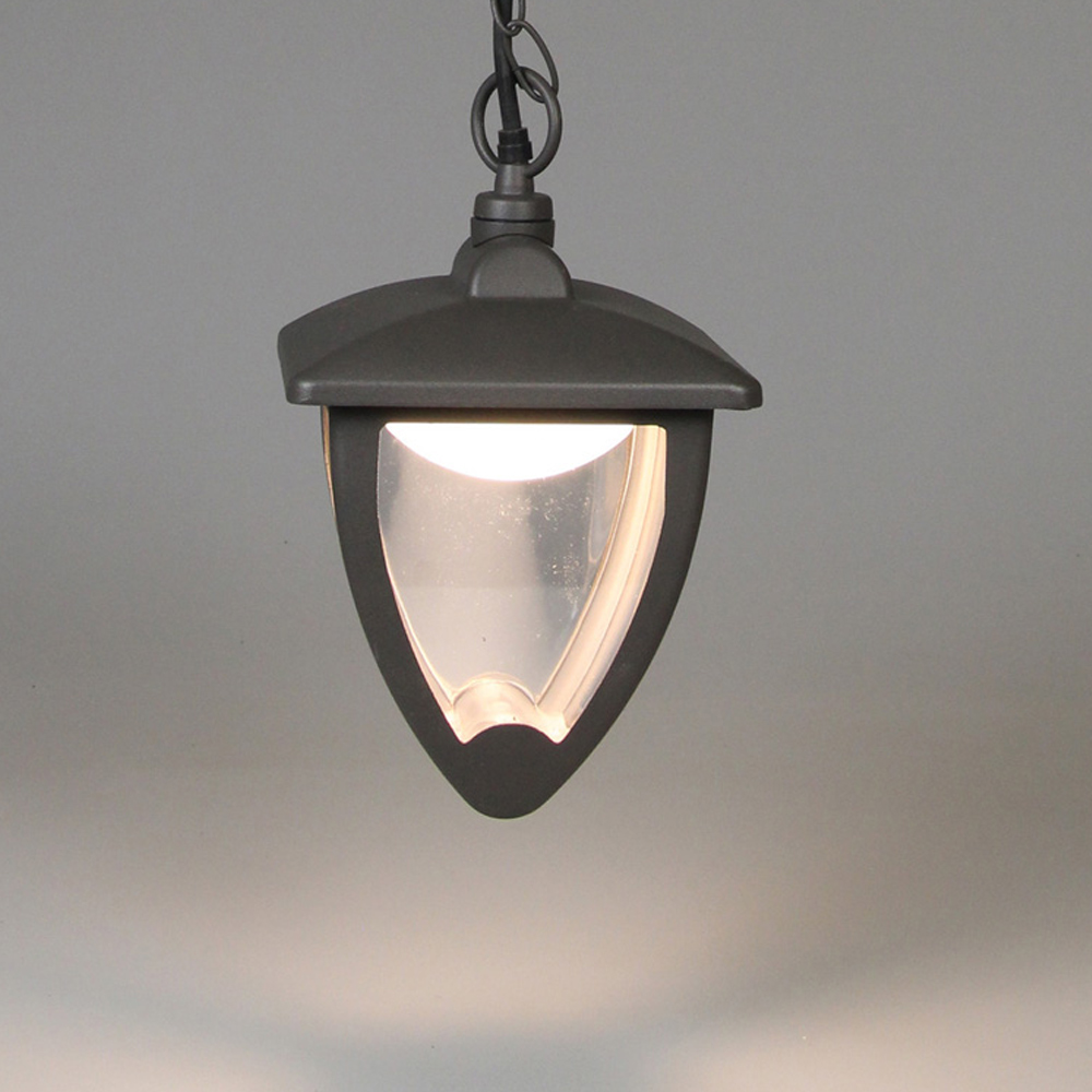 Luxform Luxembourg Anthracite Chain Lantern Image 2