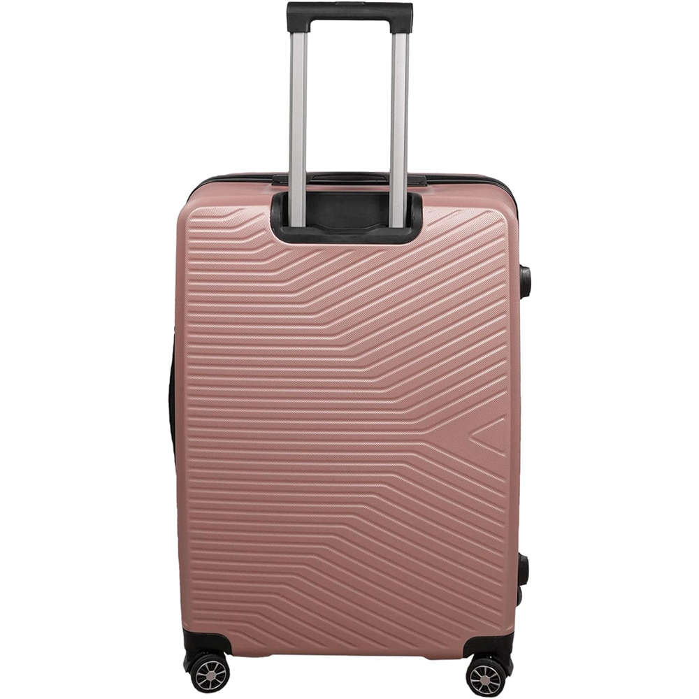 Alivio Set of 3 Rose Gold Hard Shell Luggage Suitcase Image 4