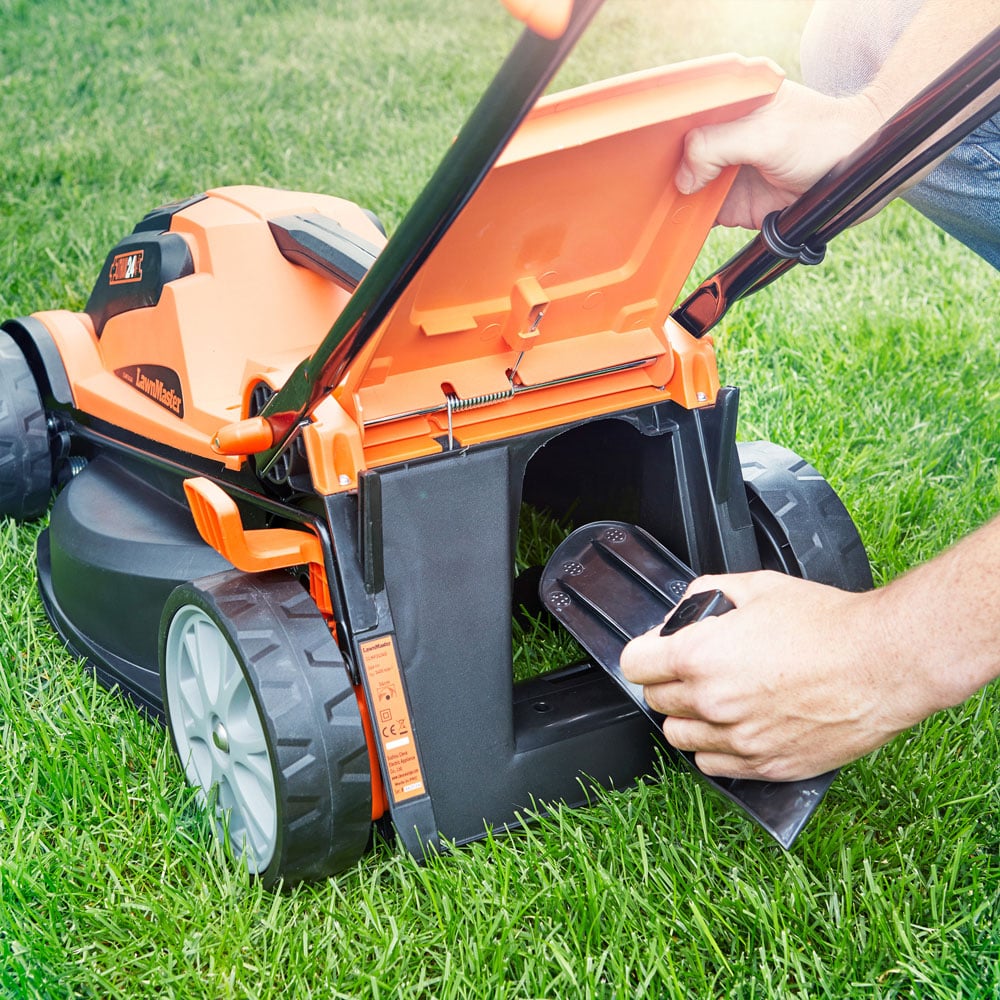 LawnMaster MX 24V 34cm Cordless Lawnmower with Battery Image 6