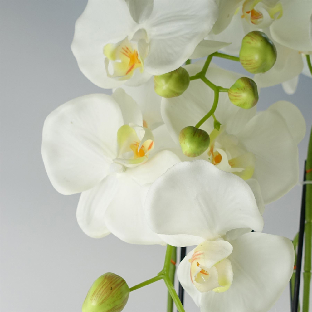 Botanik Giant White Orchid Artificial Plant in Pot 5ft Image 3