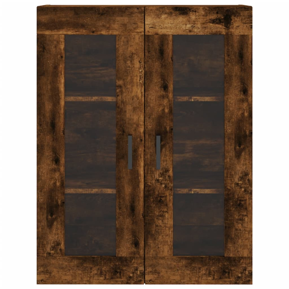 vidaXL 4 Door 2 Drawer Smoked Oak Highboard Image 6