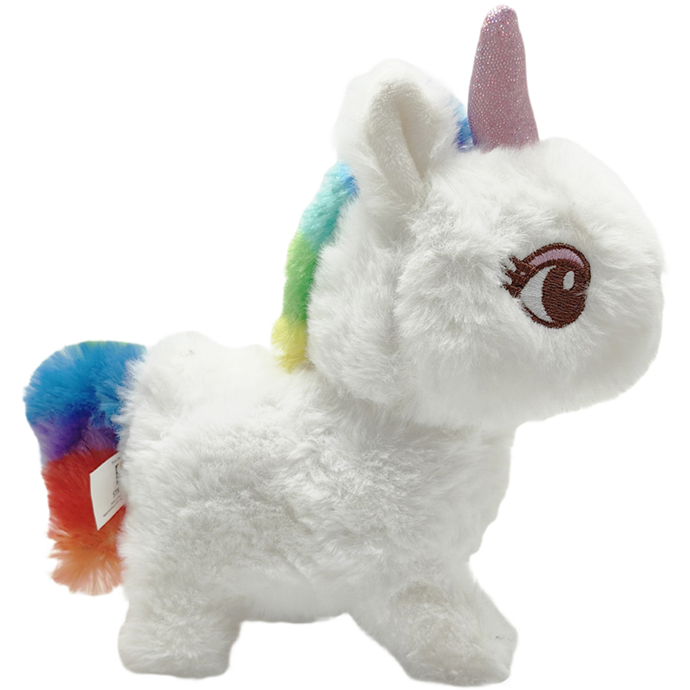 Pugs at Play Sugar Cream Interactive Walking Unicorn Plush Soft Toy Image 3