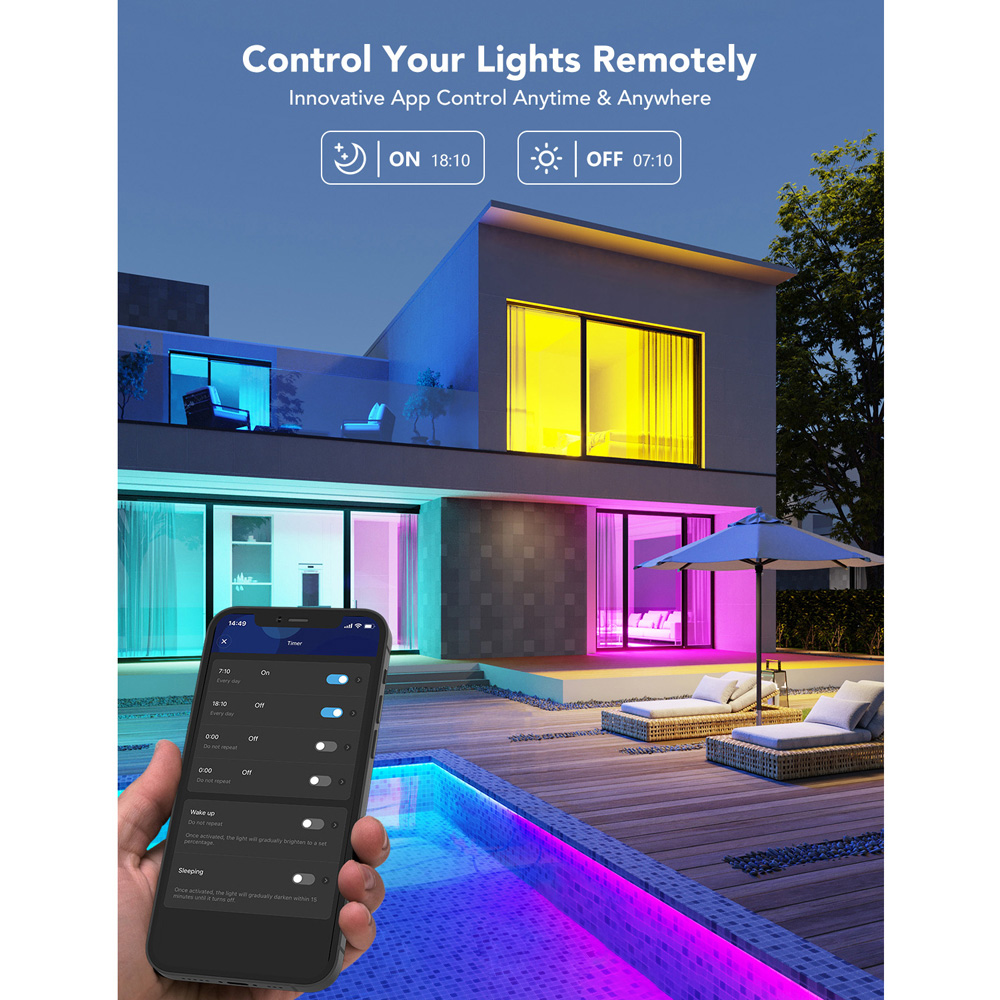 Govee RGBWW E27 Smart LED Bulb 2 Pack Image 4