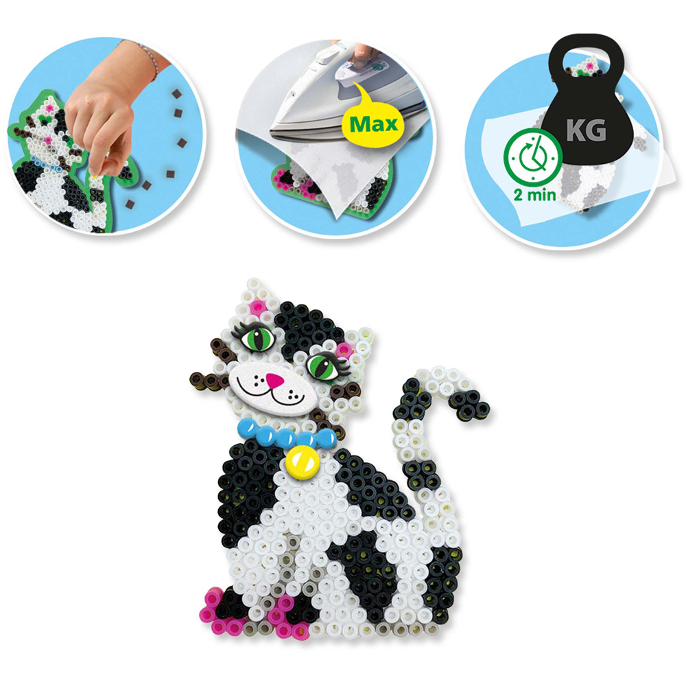 SES Creative Beedz Pets Iron On Beads Kit 2100 Piece Image 5