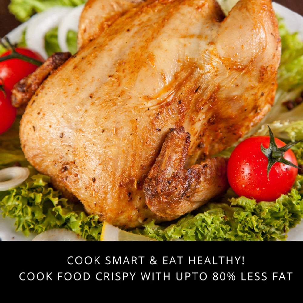 GeoSmartPro Smart App and Voice Controlled Air Fryer Image 3