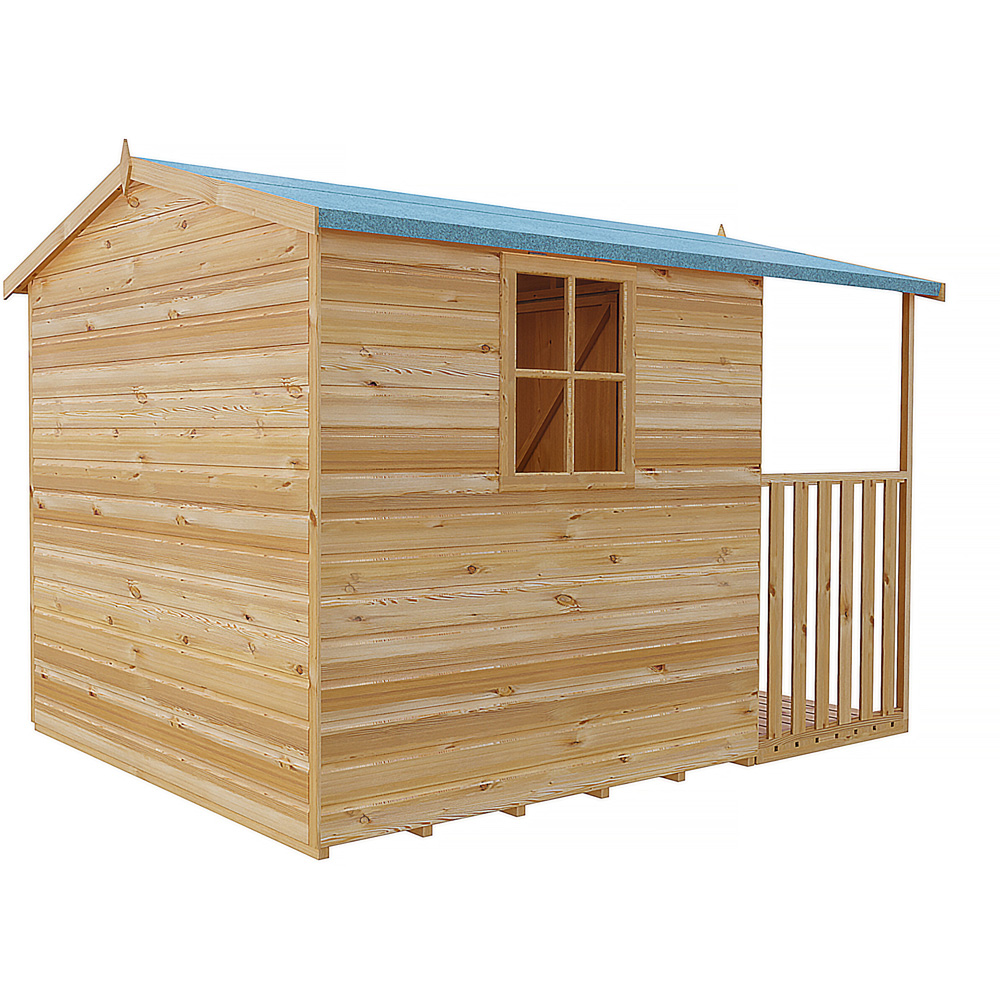 Shire Rothesay 7 x 9ft Shiplap Apex Garden Shed Image 4