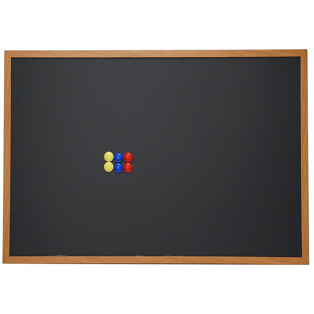 Gr8 Home Magnetic Wooden Framed Blackboard 60 x 90cm Image 4