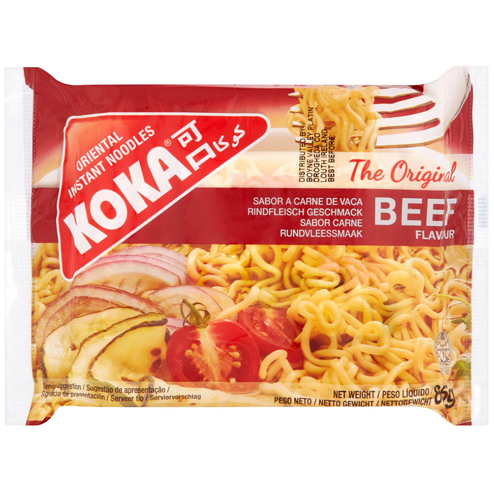 Koka The Original Beef Flavour Noodles 85g Image