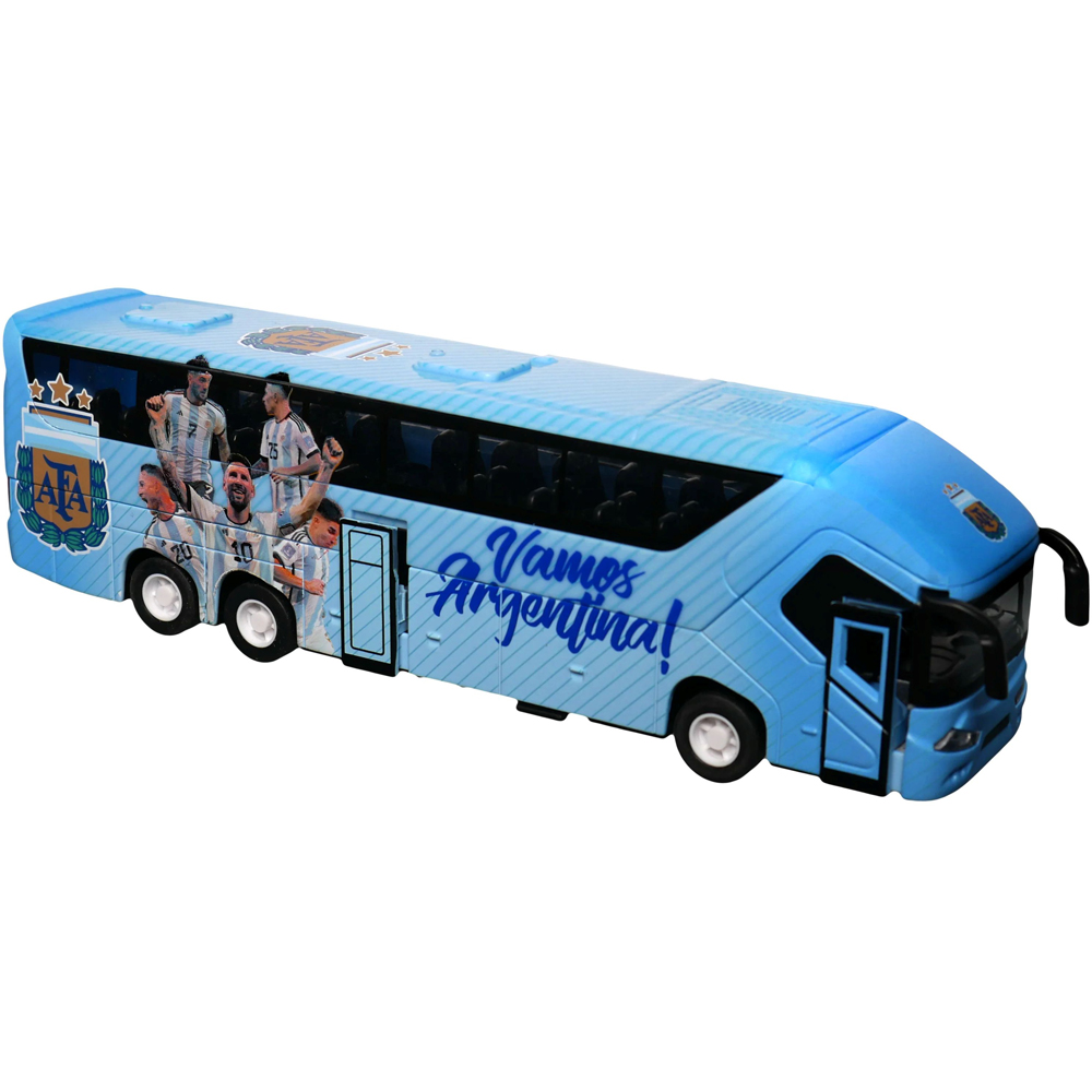 Banbo Argentina Bus Model Football Team Coach Toy Image 5