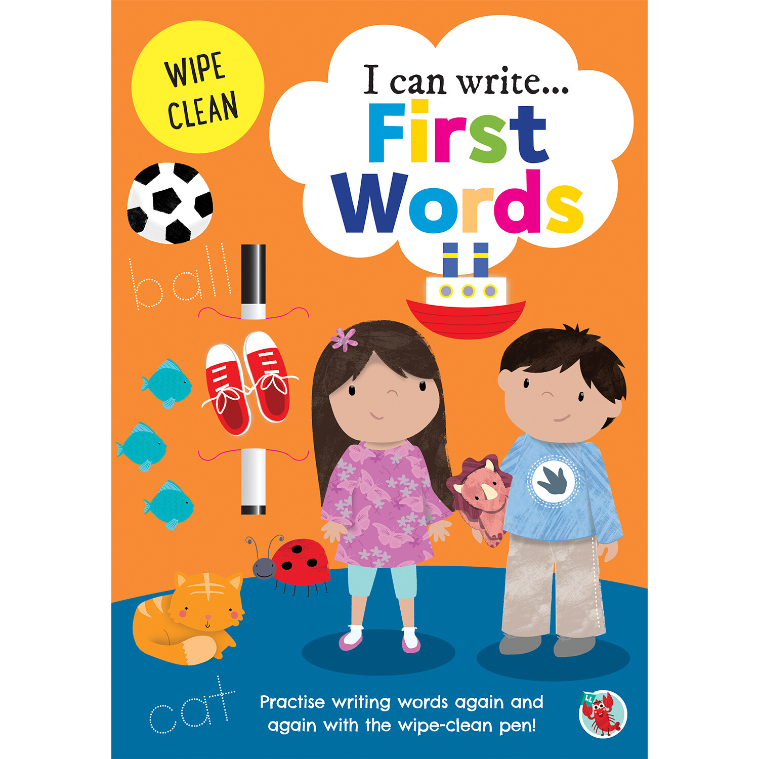Wipe Clean I Can Write First Words Image