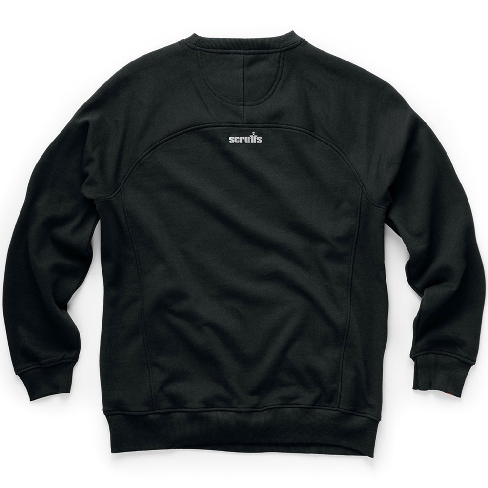 Scruffs Eco Worker Sweatshirt XXL Black Image 3