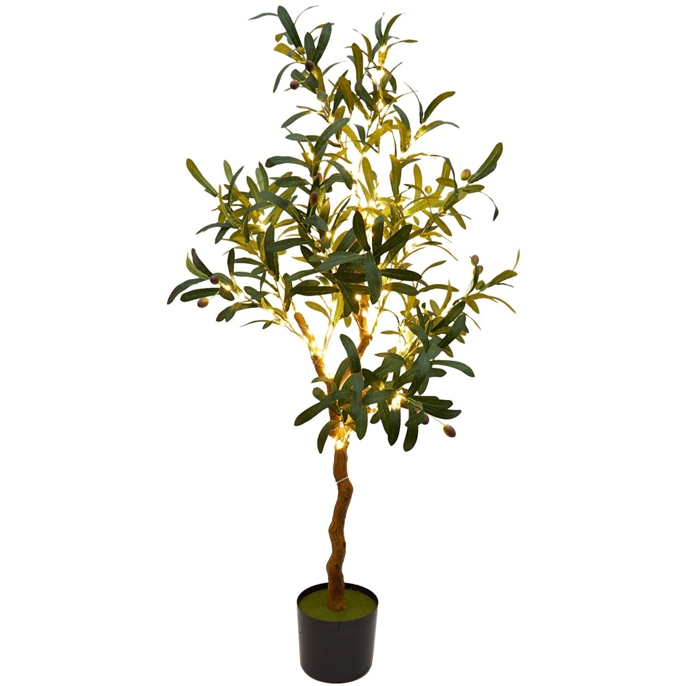 LED Olive Tree - Green Image 3