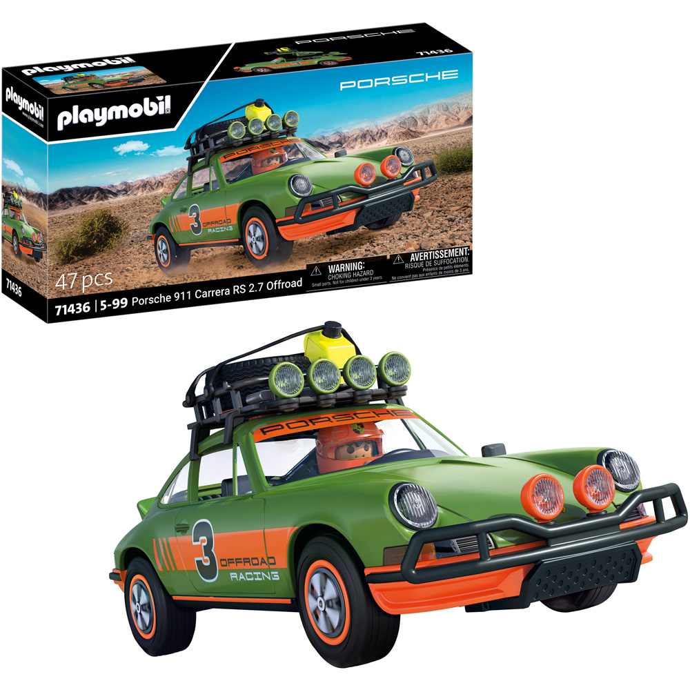 Playmobil Porsche 911 Carrera RS 2.7 Off-Road Edition Playset 47 Piece Image 4