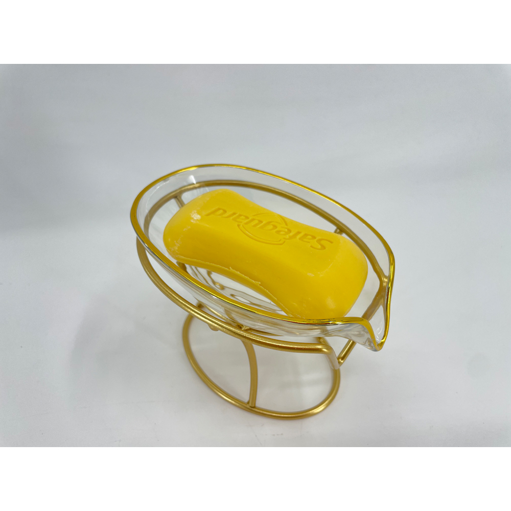 Avilo Gold Luxury Soap Dish Image 3