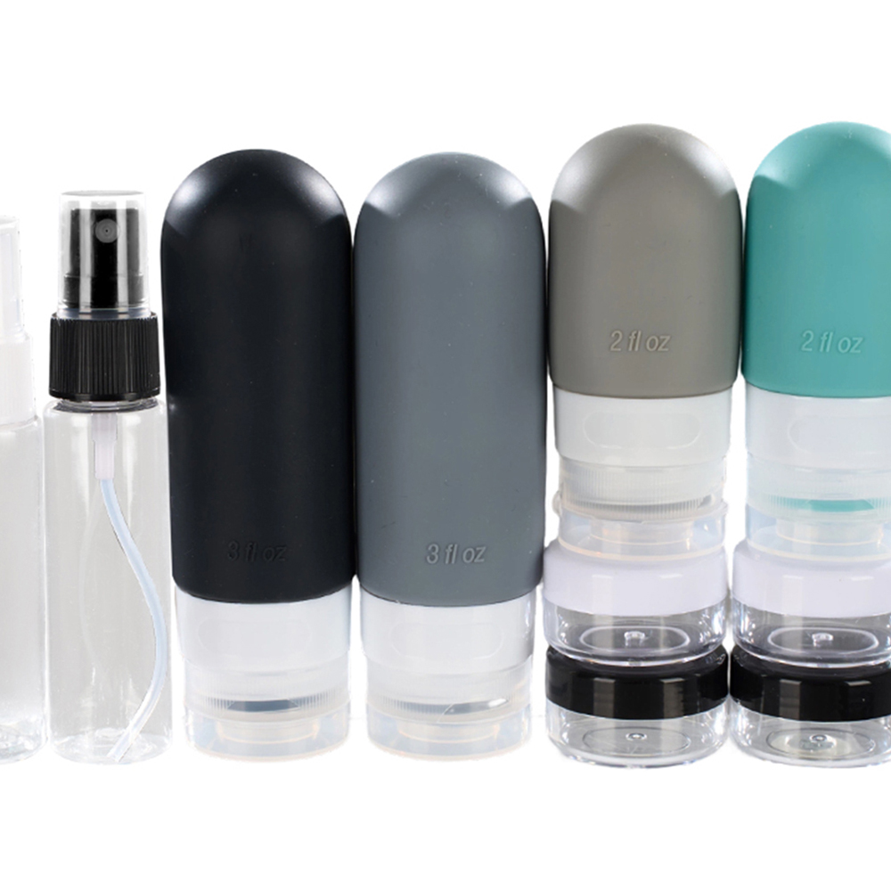 Living and Home 16 Piece Multicolour Travel Bottle Set Image 2