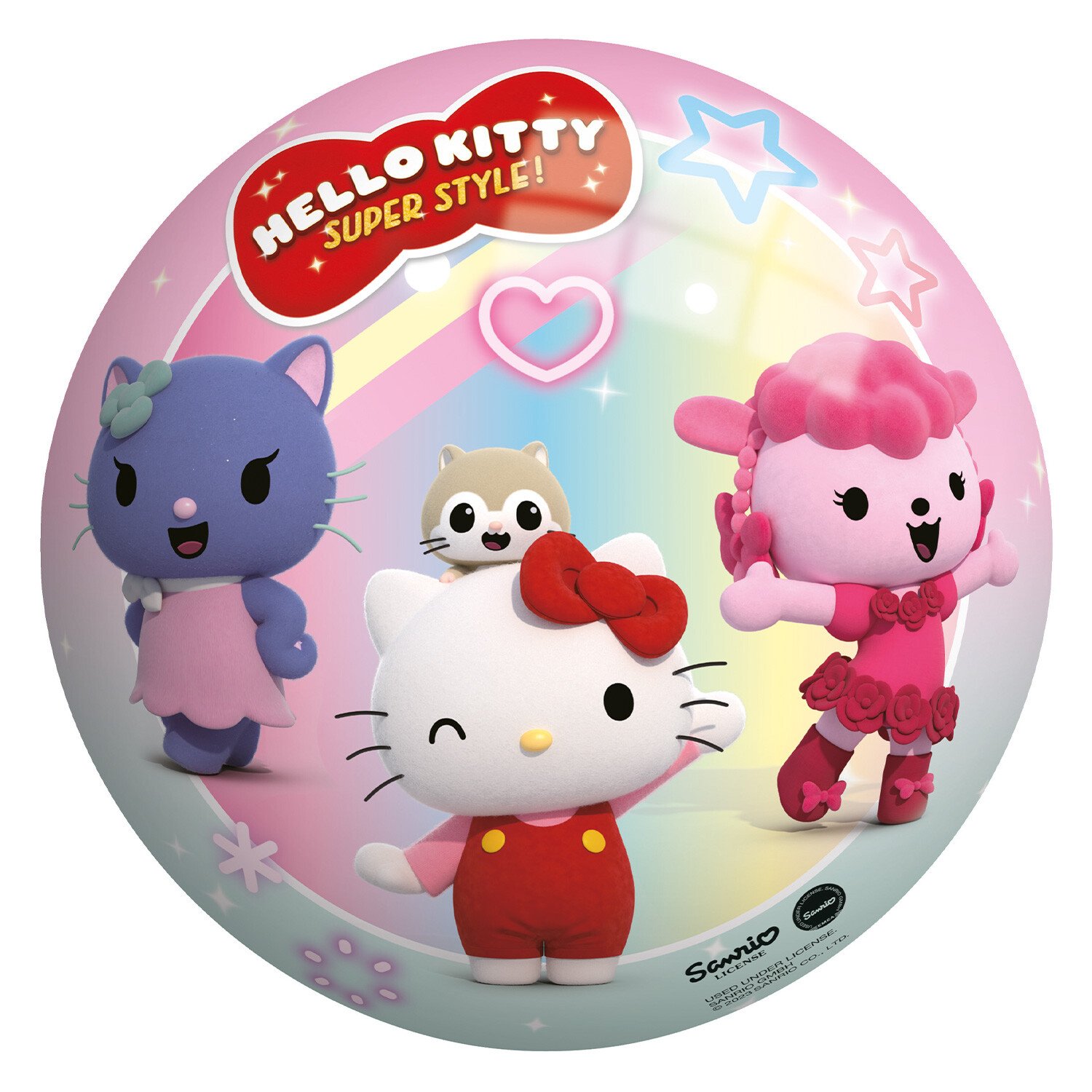 Hello Kitty 9" Play Ball - Pink Image 1