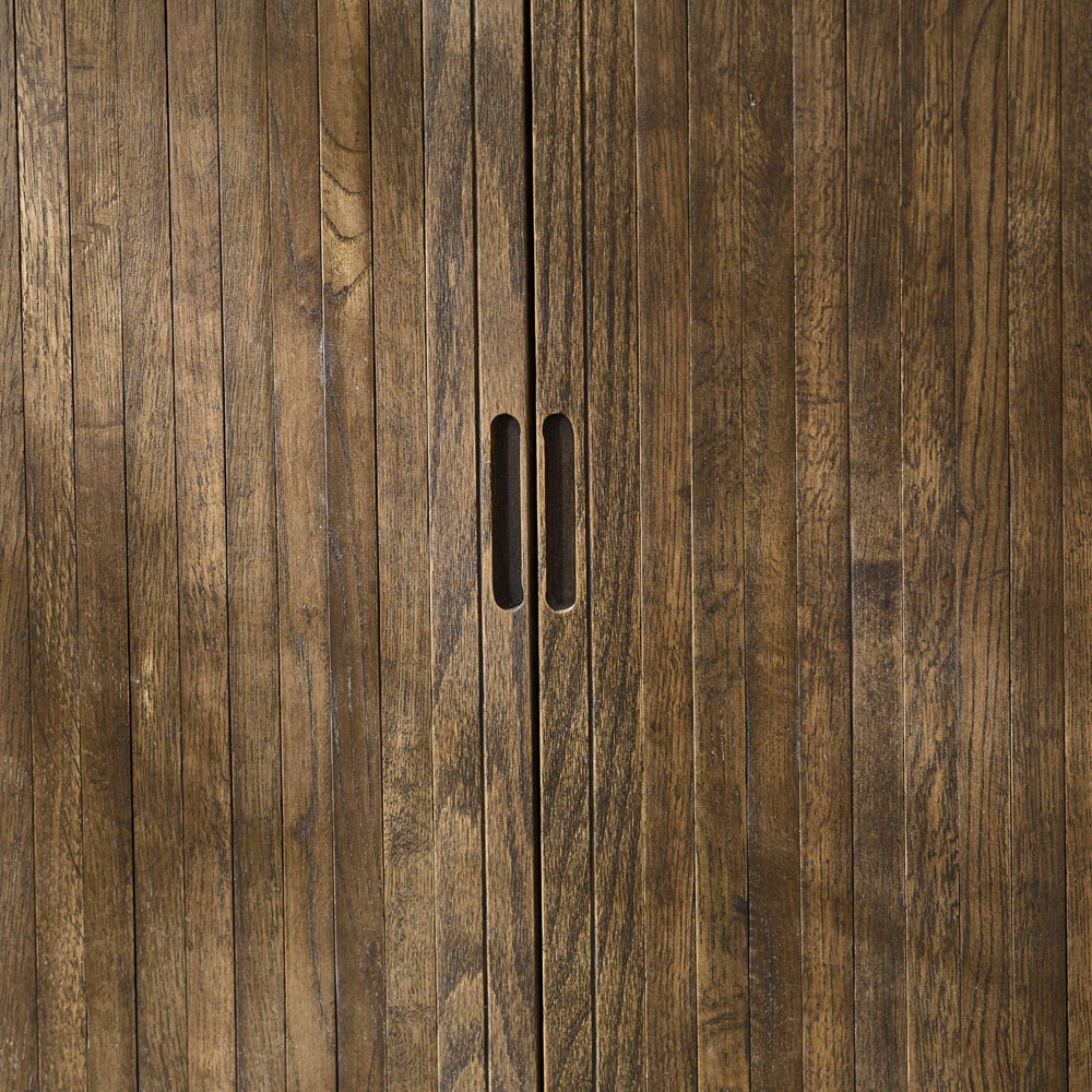 Julian Bowen Arya 2 Door Dark Oak Effect Fluted Sideboard Image 7