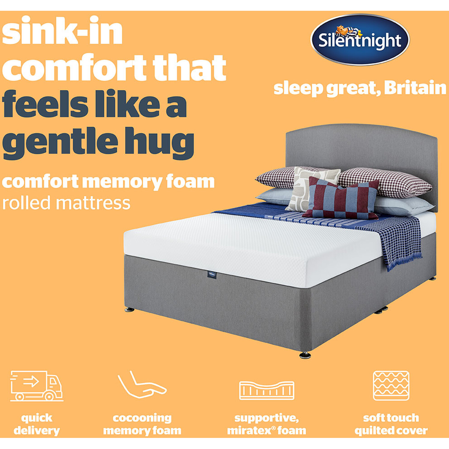 Silentnight Comfort Memory Mattress King Image 5
