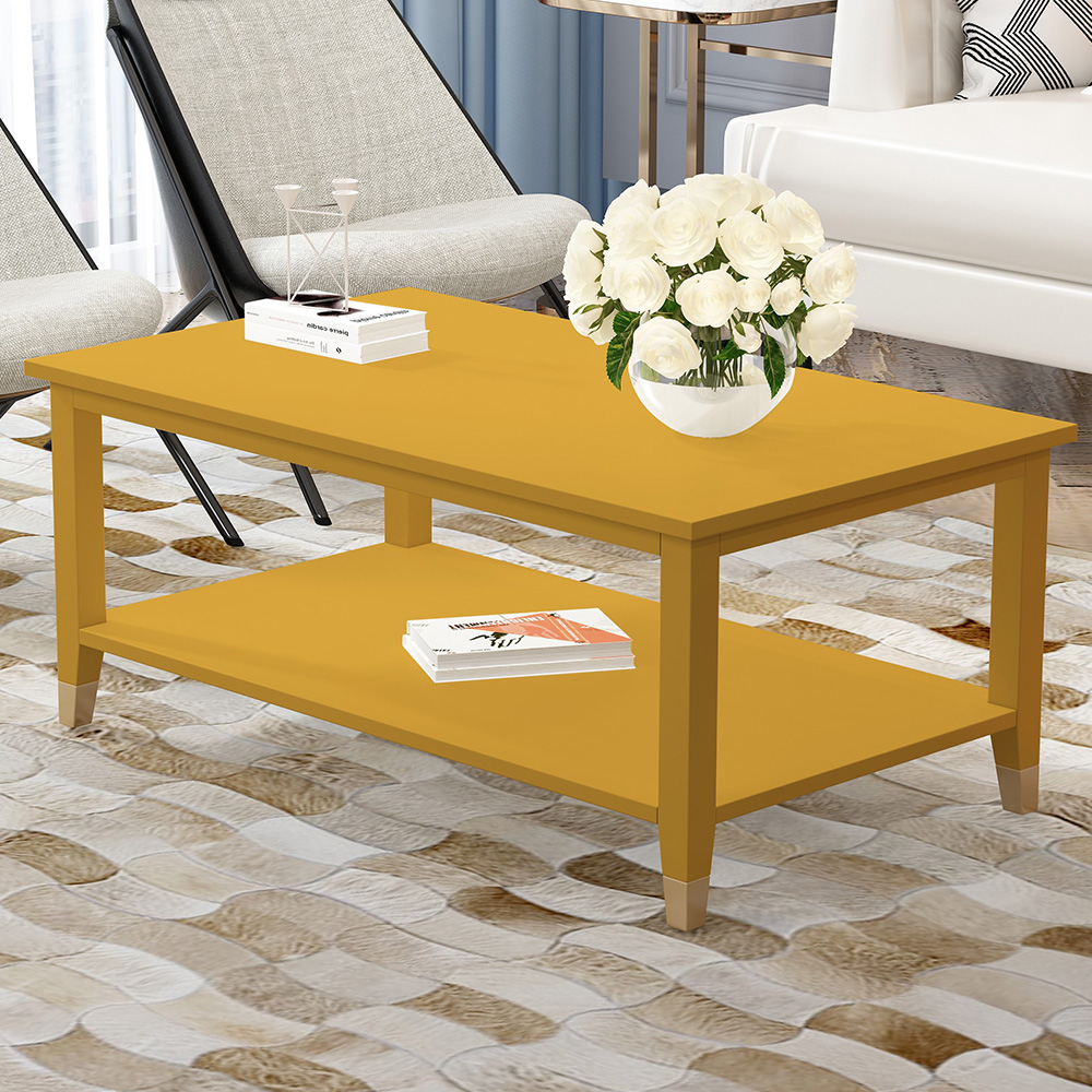 Palazzi Mustard Coffee Table Image 1