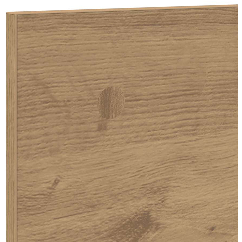 vidaXL 2 Shelf Artesian Oak Wall Cabinet Image 6