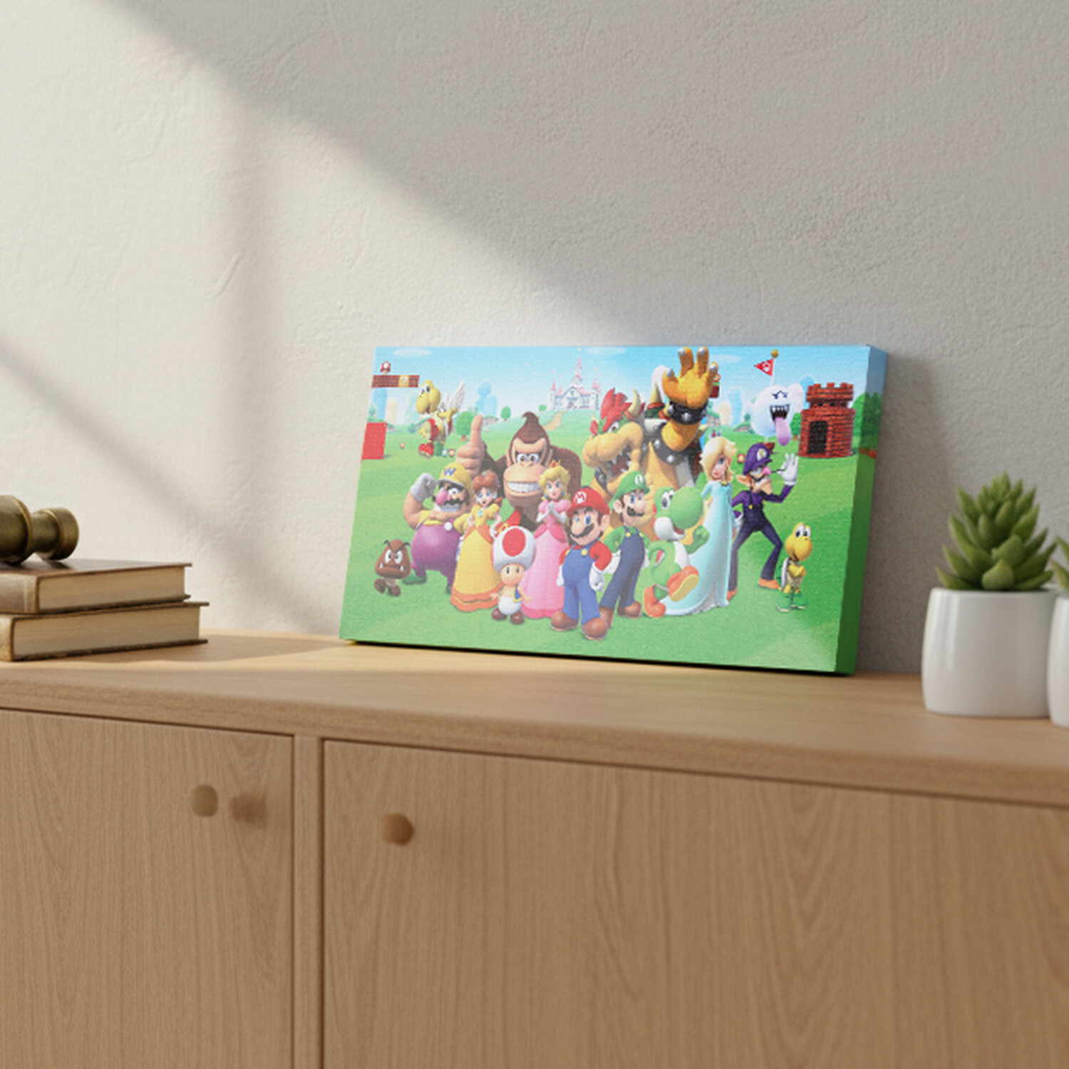 Mario LED Letterbox Canvas Image 2