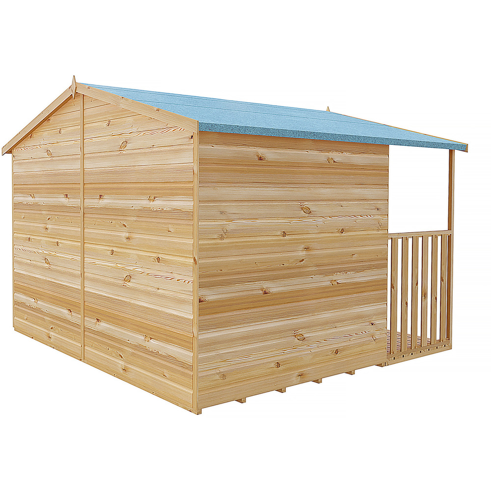 Shire Rothesay 10 x 9ft Shiplap Apex Garden Shed Image 3