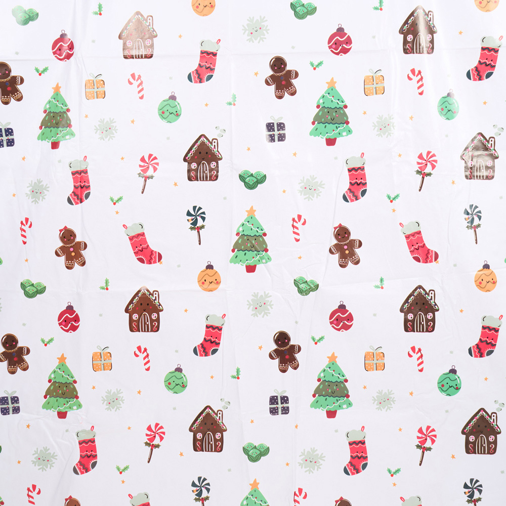 Cute Christmas Wipe Clean Tablecloth Image 2