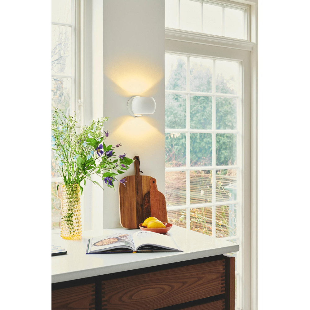 Nordlux Belir White Wall Light Image 2
