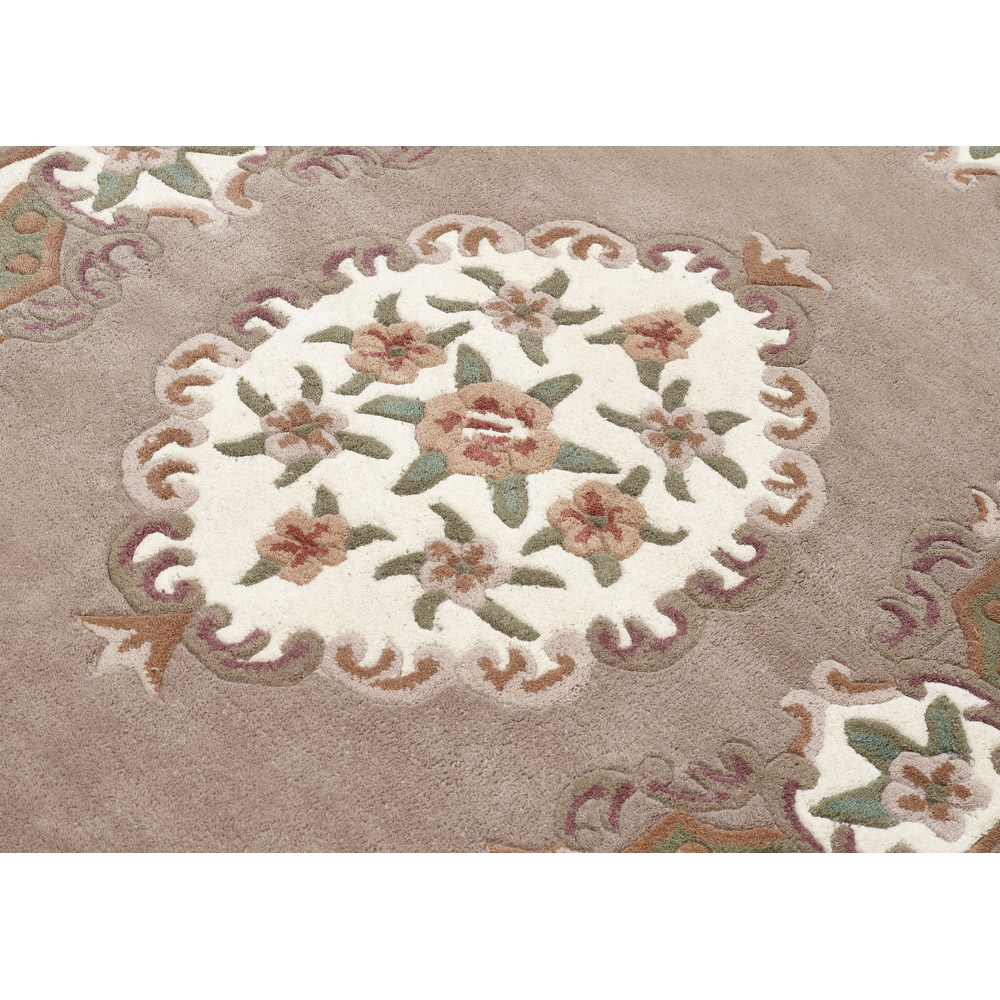 Origins Shensi Beige Wool Rug 75 x 150cm Image 4