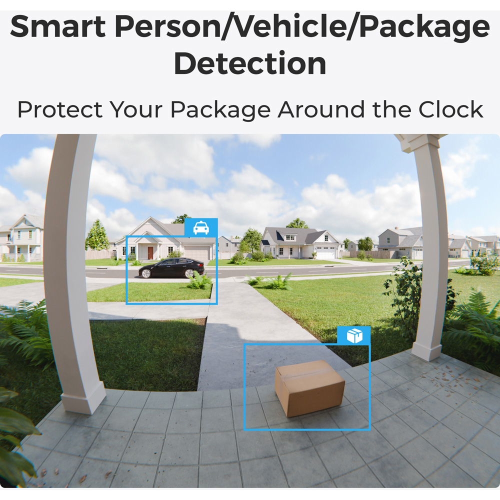 Reolink Advantage Series D340B 2K 4MP Wi-Fi Video Doorbell with Chime and 64GB Card Image 3