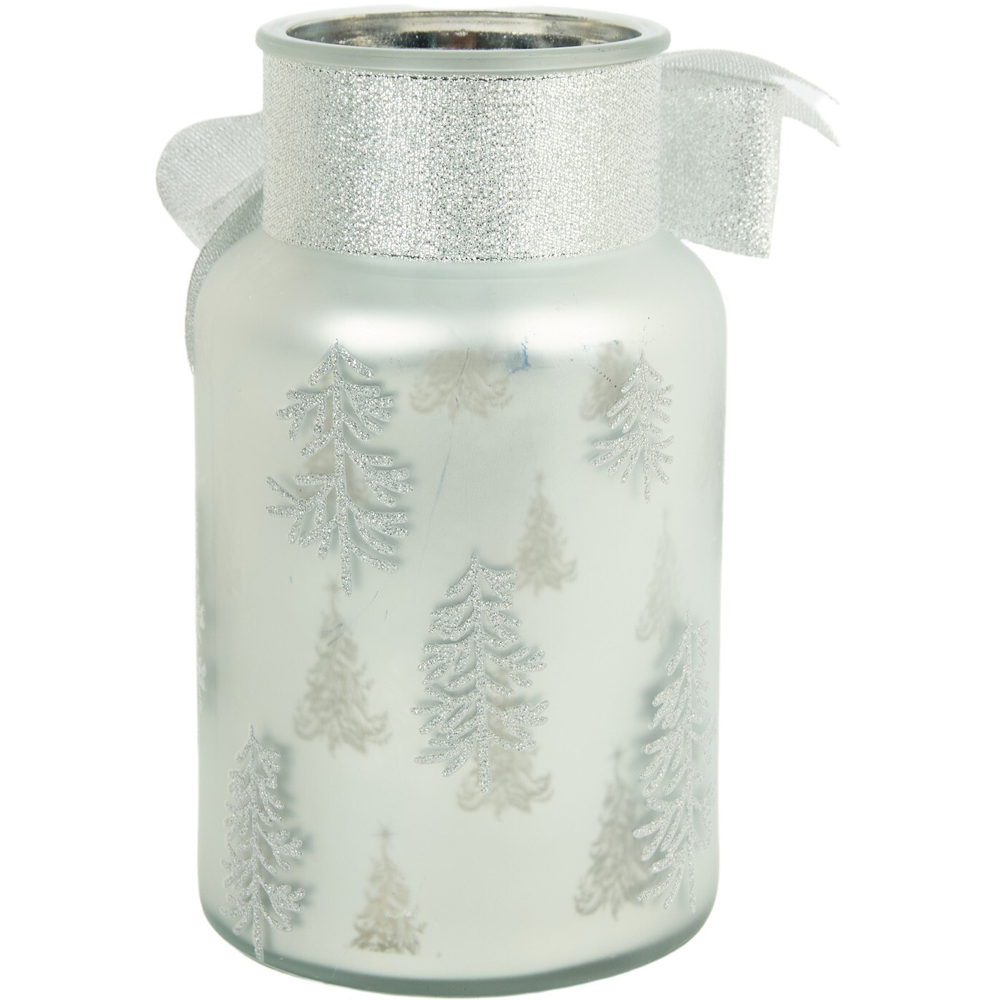 Frosted LED Lantern Grey Image 5