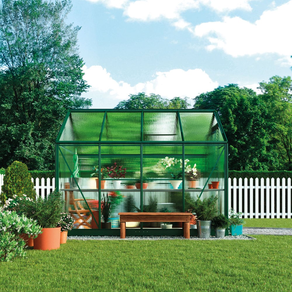 Garden Gear Grey 6.2 x 8.3ft Greenhouse Image 7