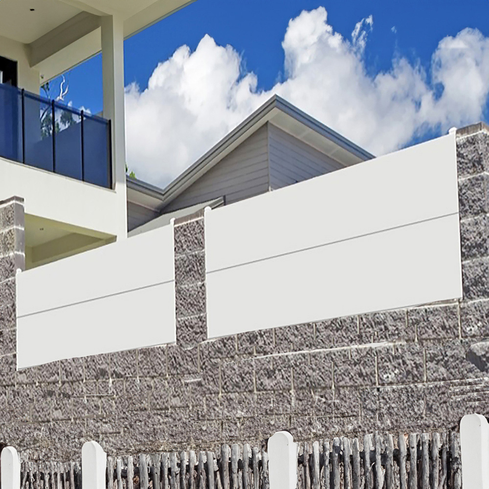 Endurofence White 1830 x 1220mm Maintenance Free Fence Panel Image 4