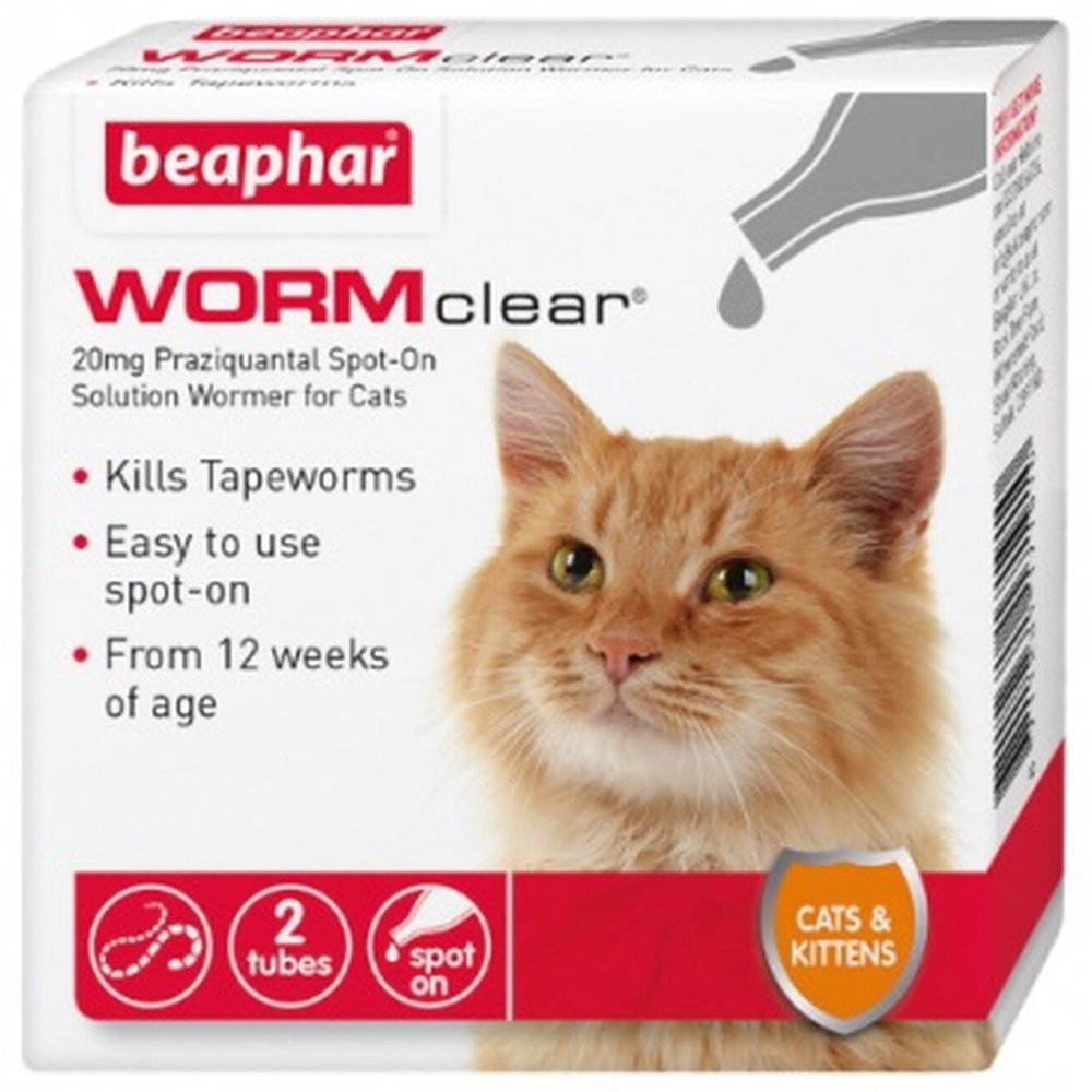 Wormclear Spot on Solution for Cats Image