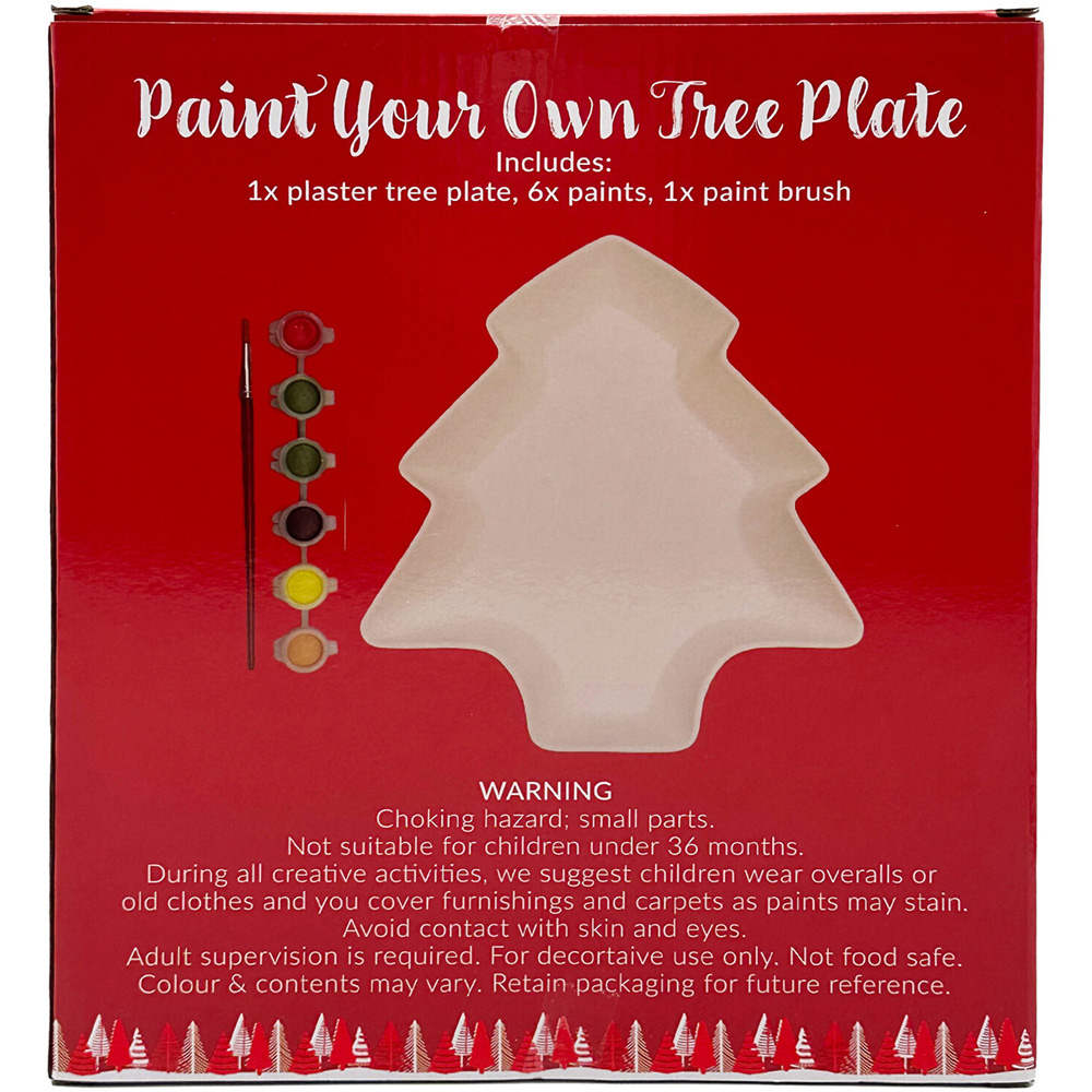 Paint Your Own Tree Plate Kit Image 2