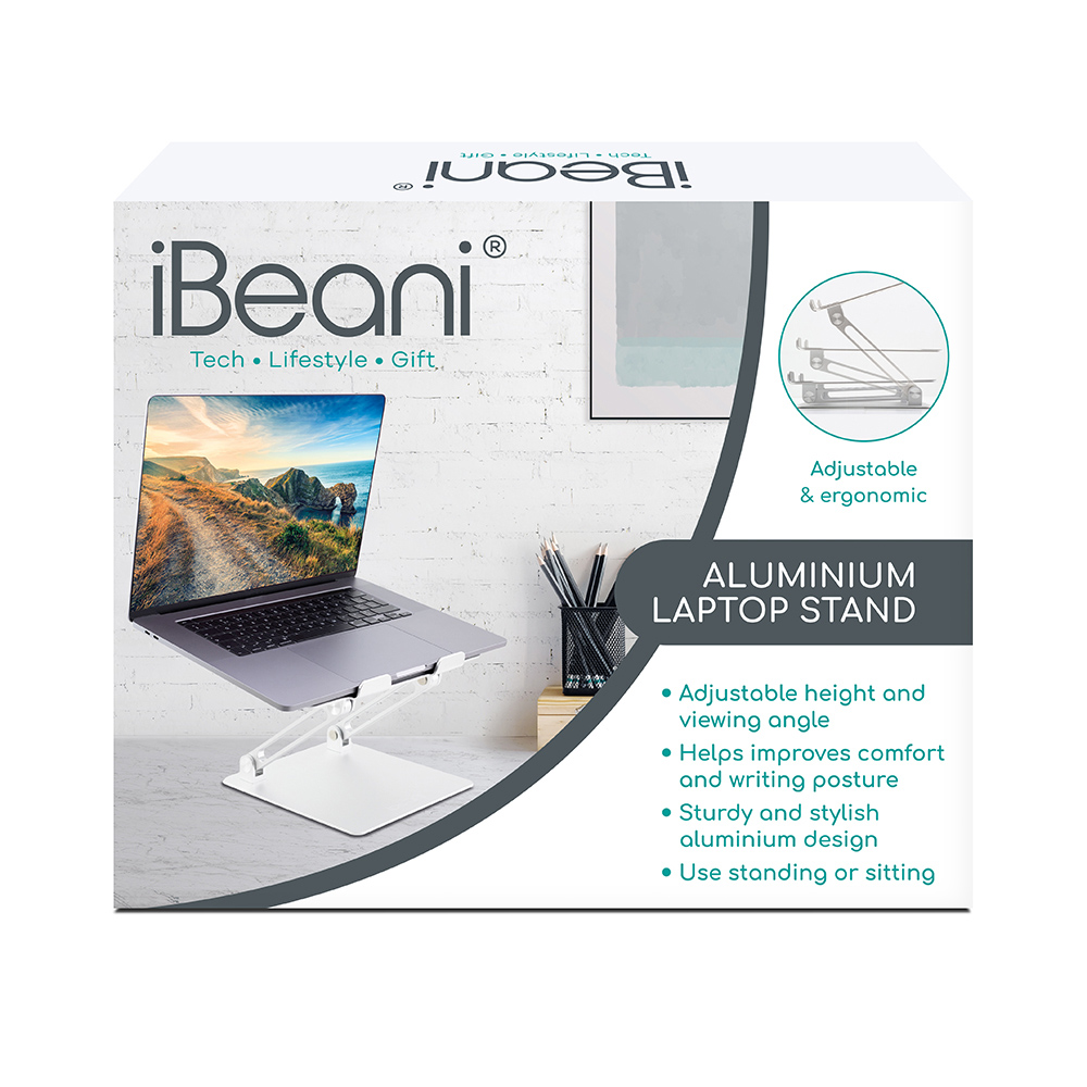 iBeani Silver Adjustable Aluminium Tablet Stand Image 5