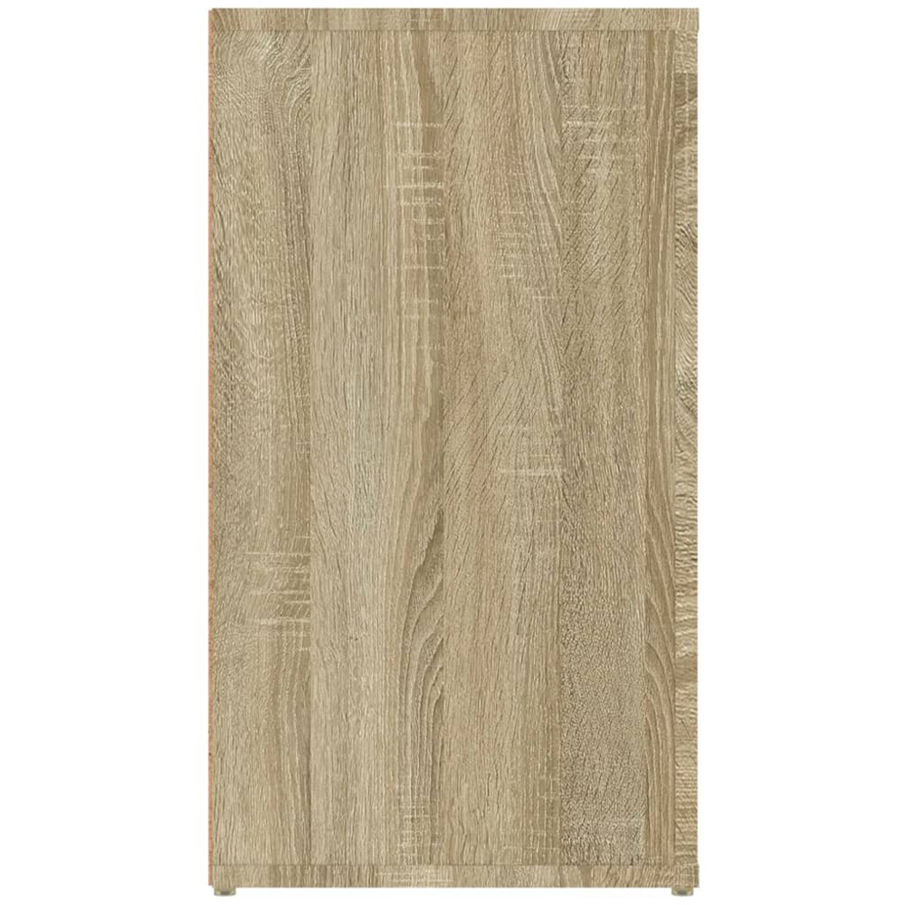 vidaXL 2 Door 2 Drawer Sonoma Oak Sideboard Image 7