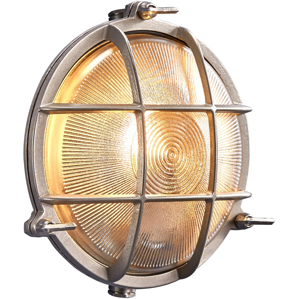 Nordlux Polperro Nickel Outdoor Wall Light Image 4